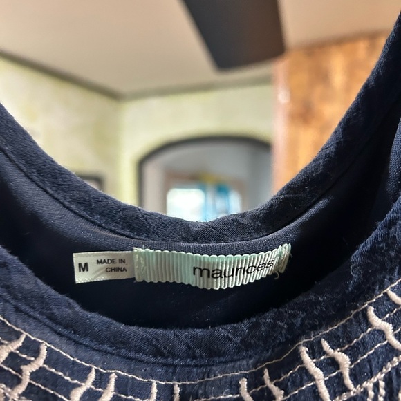 Maurices Blue Sleeveless Sundress size medium. - Picture 3 of 7